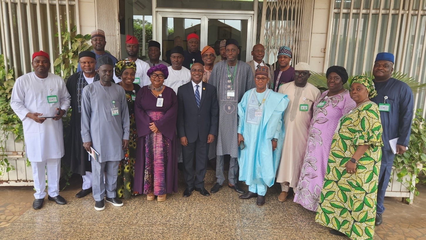 Course 43, 2023 of the National Institute for Policy and Strategic Studies (NIPSS) visit to Republic of Guines